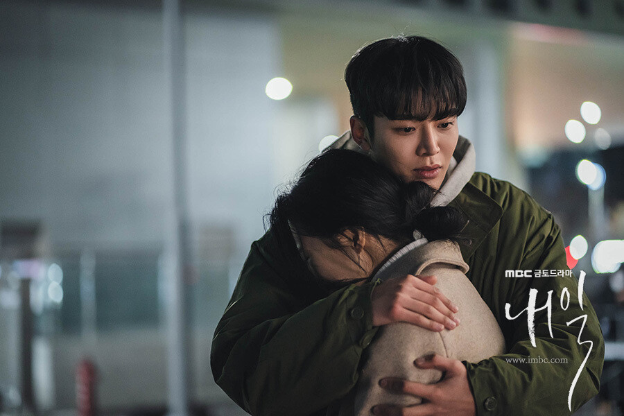 한국의 자살 현실을 다룬 드라마 <내일>의 한 장면. 문화방송 제공