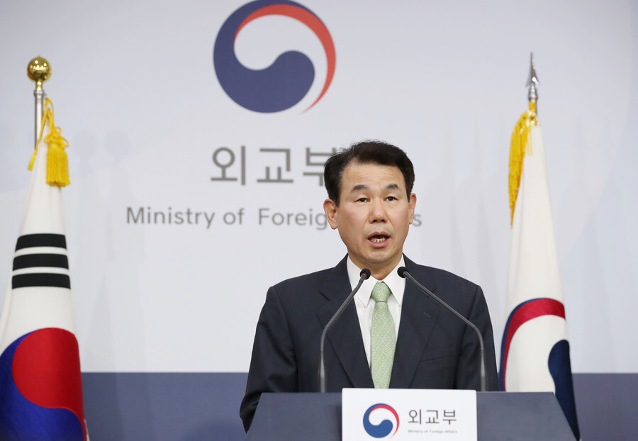 Jeong Eun-bo, South Korea’s representative to defense cost-sharing negotiations with the US. (Yonhap News)