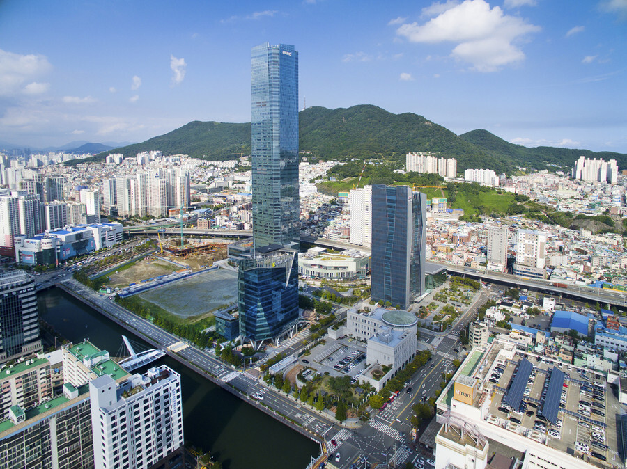 Busan is seen as the most successful example of the government’s “innovation city” policies. (provided by the city of Busan)