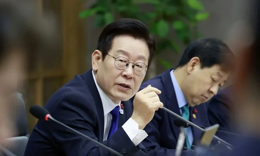 President Lee Jae Myung of South Korea. (Yonhap)