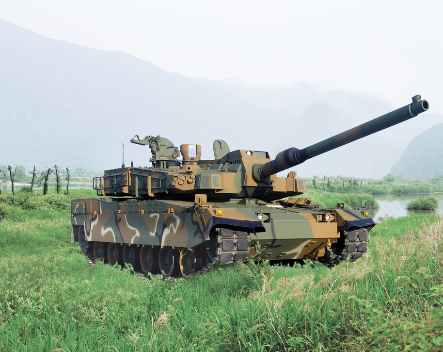 South Korea’s K2 Black Panther main battle tank. (courtesy of Hyundai Rotem)