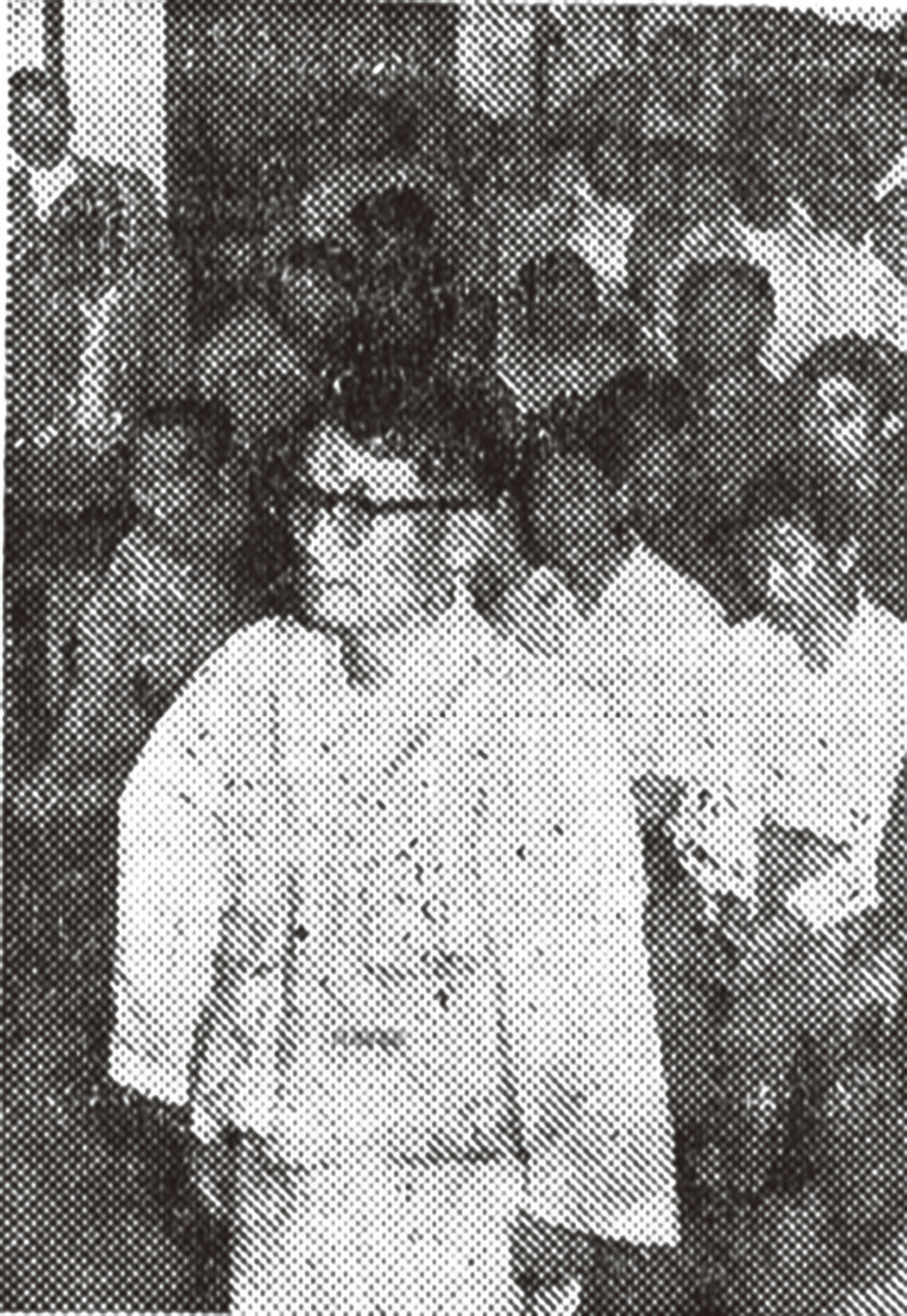 폭행, 재물손괴 등의 혐의로 법정에 선 유도회 비정통파 지도자 이성주. 1957년 6월, 서울고등법원에서 찍힌 사진이다. 임경석 제공
