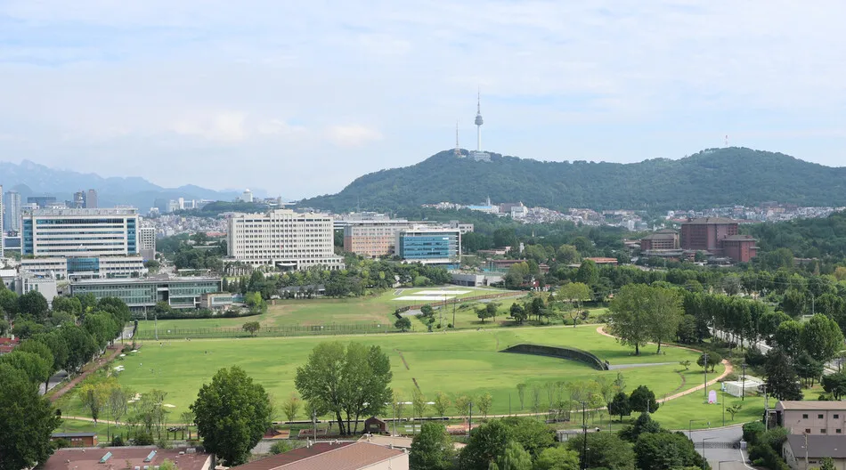 Yongsan Children's Garden area in Seoul