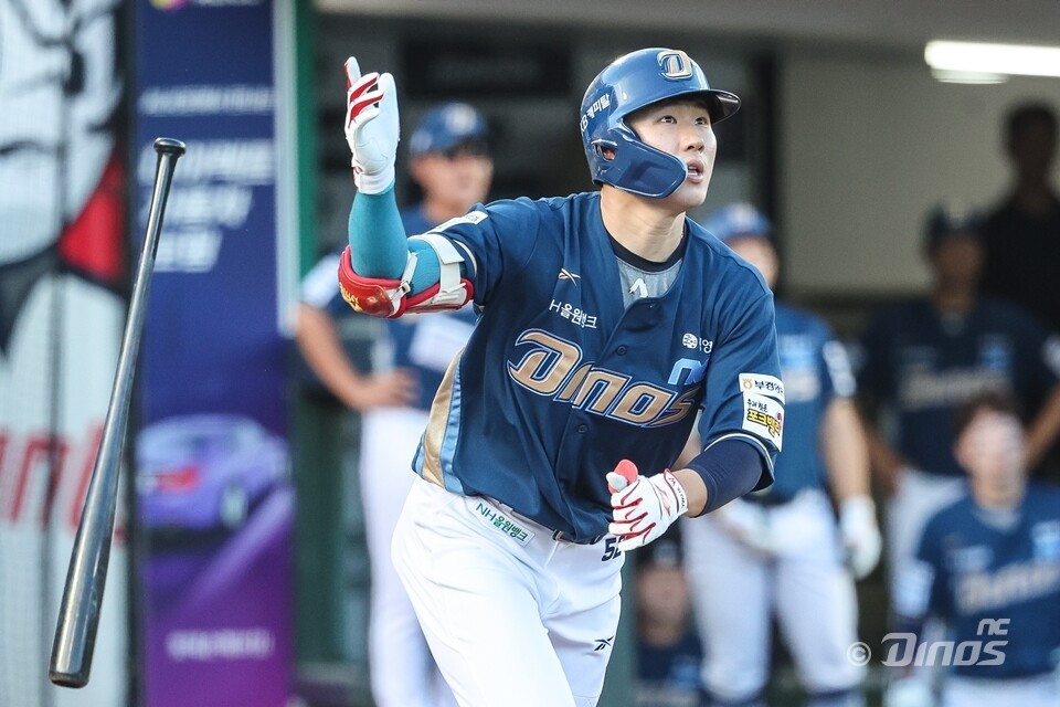 Choi Won -jun moved from Kia Tigers to NC (NC) Dinos. Provided by NC Dinos