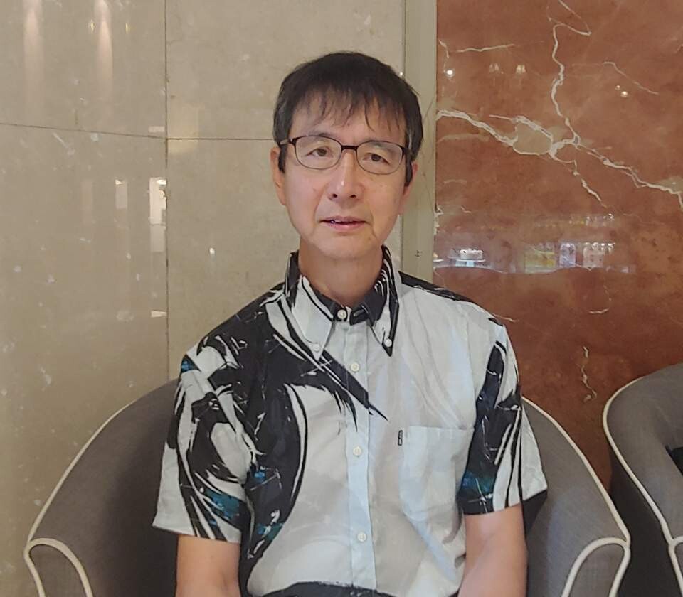 Japanese attorney and author Seita Yamamoto during his interview with the Hankyoreh on Aug. 31