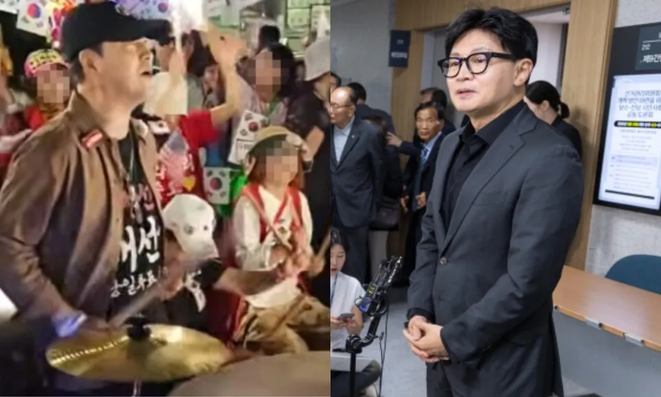 “국민 거리로” 한동훈에…민주 “북 치는 장동혁 따라 하려고?”