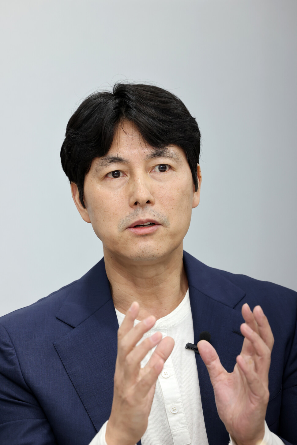 ستتم مقابلة الممثل Jung Woo-sung مع قناة <The Hankyoreh 21></noscript> Em 15 de julho.  Ryu Woo-jung, repórter Hankyoreh 21 wjryu@hani.co.kr” data-is-zoom=”false” data-figure=”true”/></div><figcaption class=