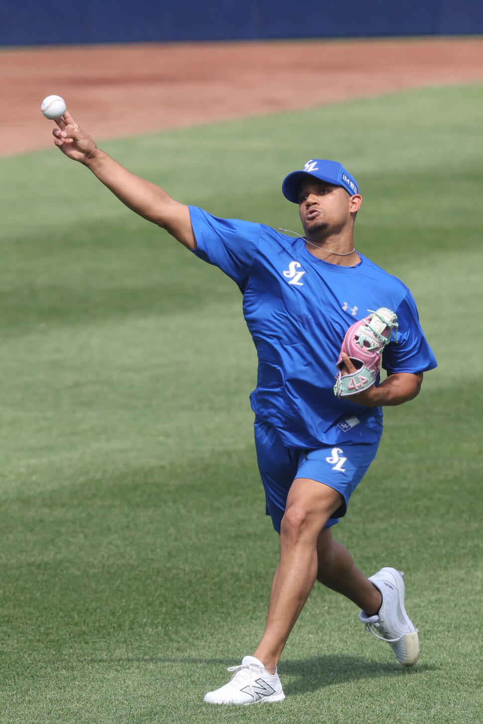 Samsung Lions New Foreign pitcher Hersson Karabito. Provided by Samsung Lions