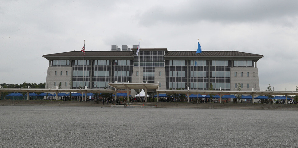 Camp Humphreys US military base in Pyeongtaek