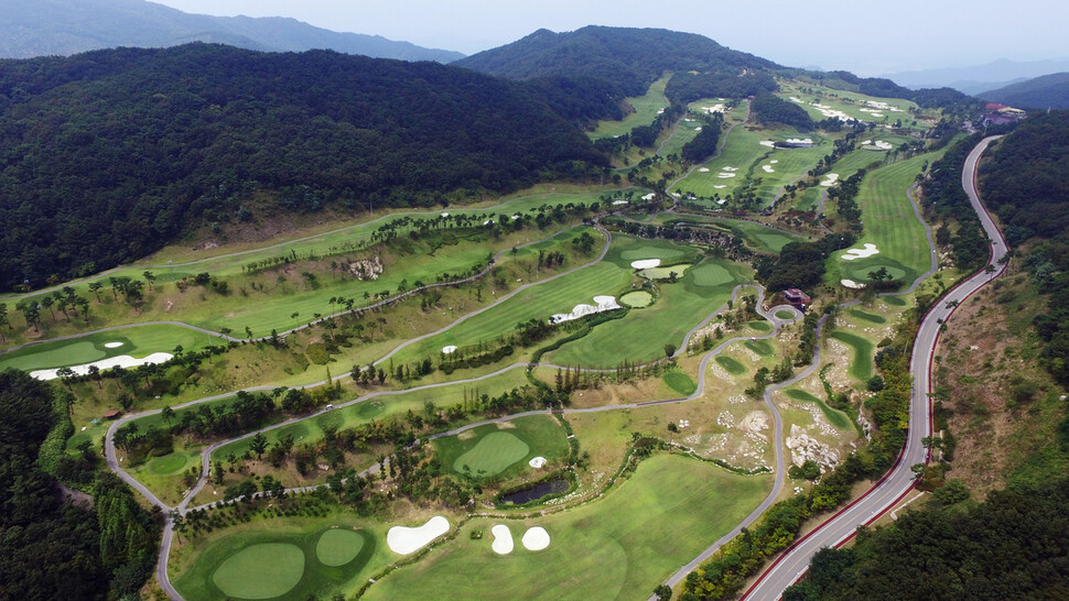 Lotte Skyhill Country Club in Seongju County