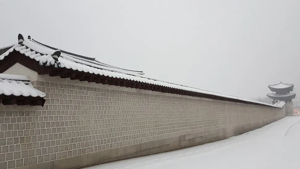 [Photo] Seoul’s first snow of the year