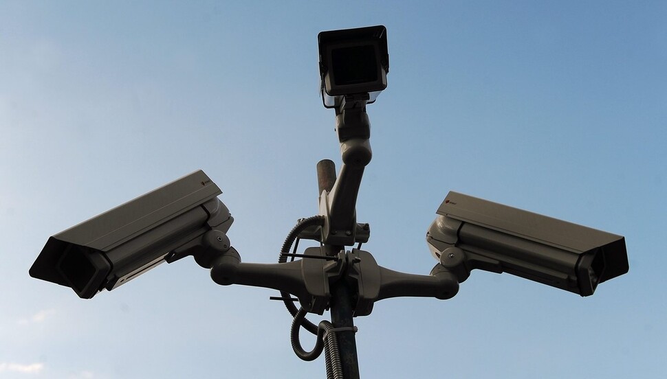 길거리 곳곳에 설치된 CCTV. 연합뉴스
