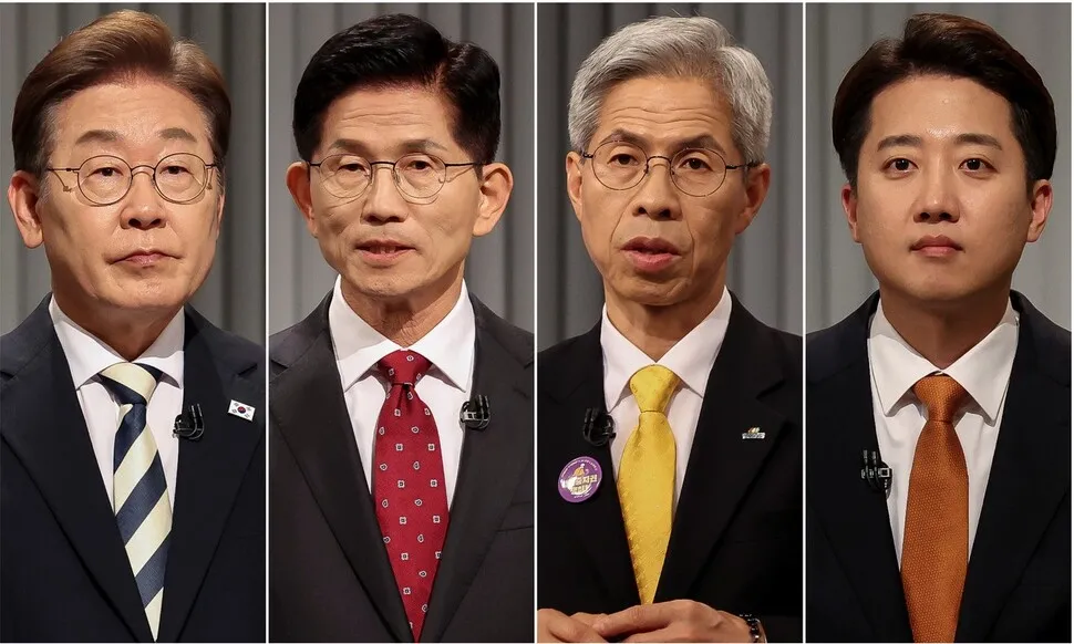 이재명 “헌정 회복, 진짜 대한민국” 김문수 “가짜 물리치자”