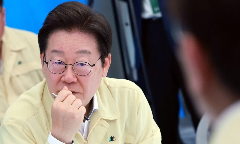 SPC 찾은 이 대통령 “저도 산재 피해자…돈 때문에 생명 희생되는 건 바꿔야”