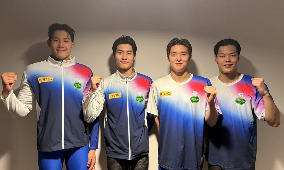 한국 남자계영 800m 세계선수권 5위…중국, 아시아 …