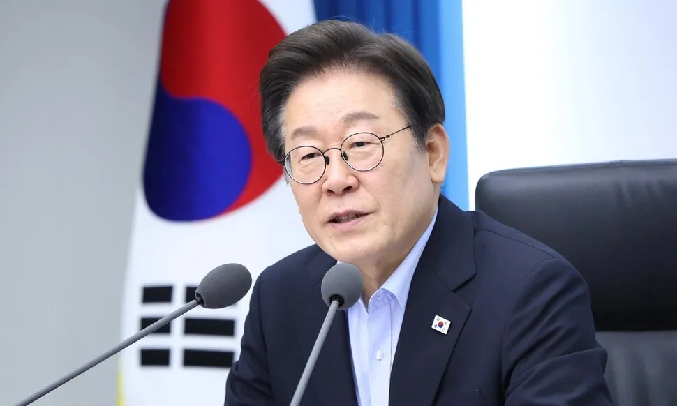 이 대통령 “동결→축소→비핵화”…한반도 비핵화 3단계 해법 언급