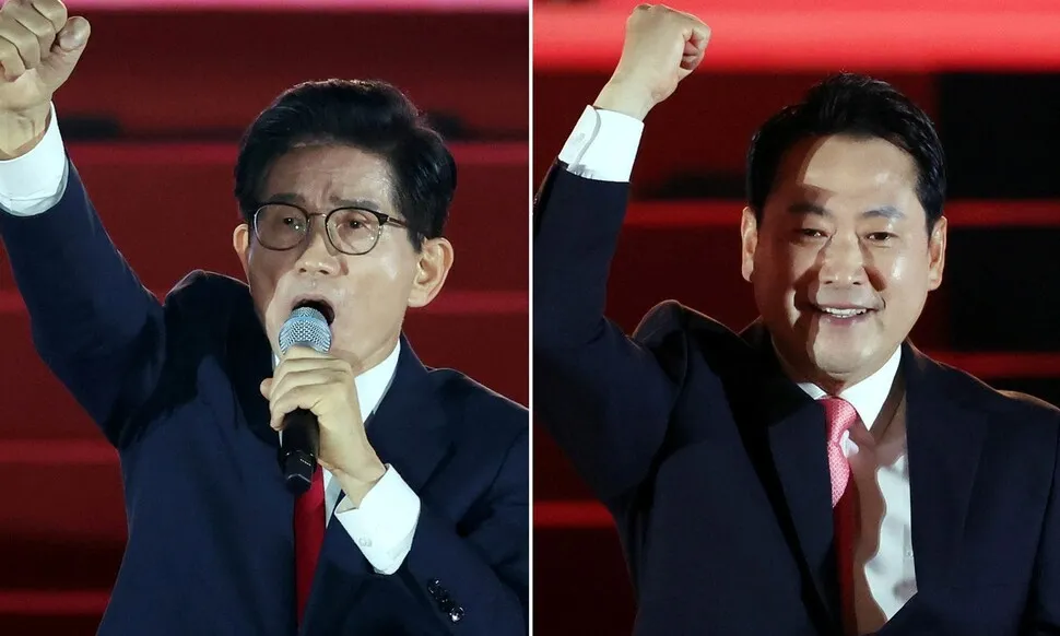 국힘 ‘윤 어게인 결선’…찬탄 표심 ‘차악’ 김문수로?
