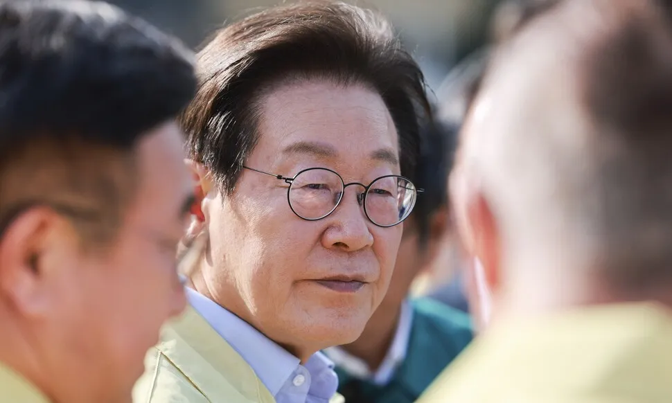 ‘극한 가뭄’ 강릉 찾은 이 대통령, ‘재난사태 선포’ 지시