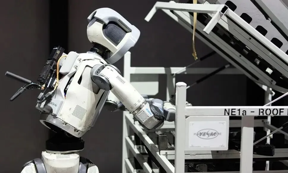 Hyundai Motor Group’s new humanoid robot, “Atlas.” (courtesy of Hyundai Motor Group)
