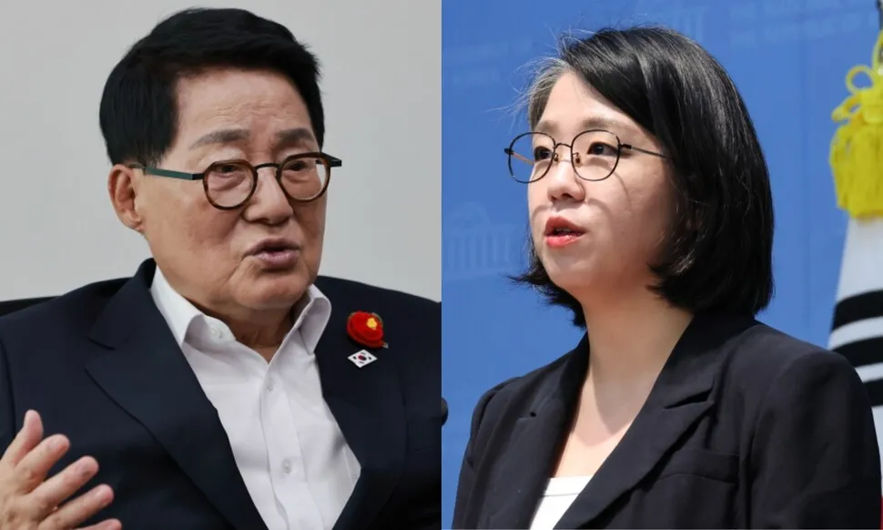 용혜인 사퇴에 박지원 “만시지탄…청 인사라인 책임”