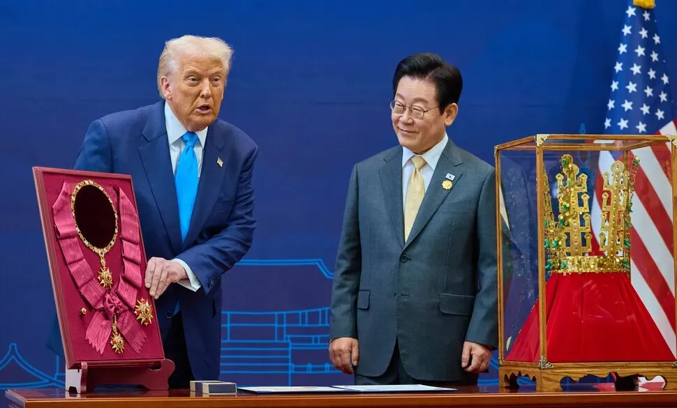 Leaders of South Korea, US reach trade deal in Gyeongju