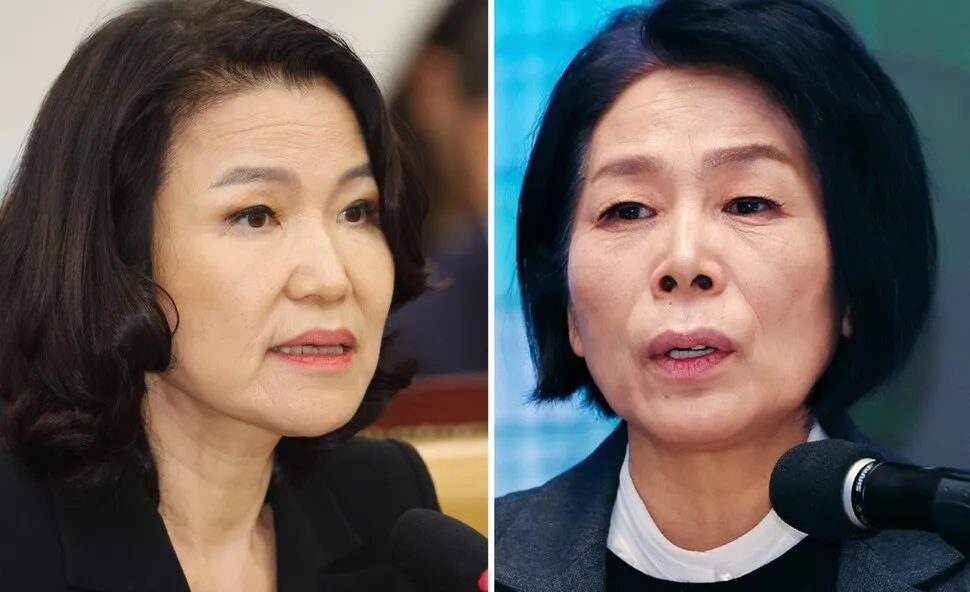 “끼어들지 마” “모욕적이다” 이진숙-최민희 ‘방통위 …