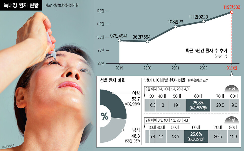 실명 위험을 높이는 10가지 질병