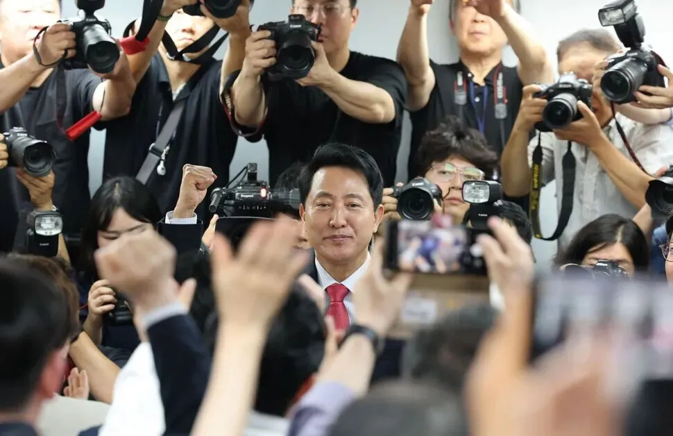 PPP’s Oh Se-hoon wins historic 5th term as Seoul mayor by razor-thin margin