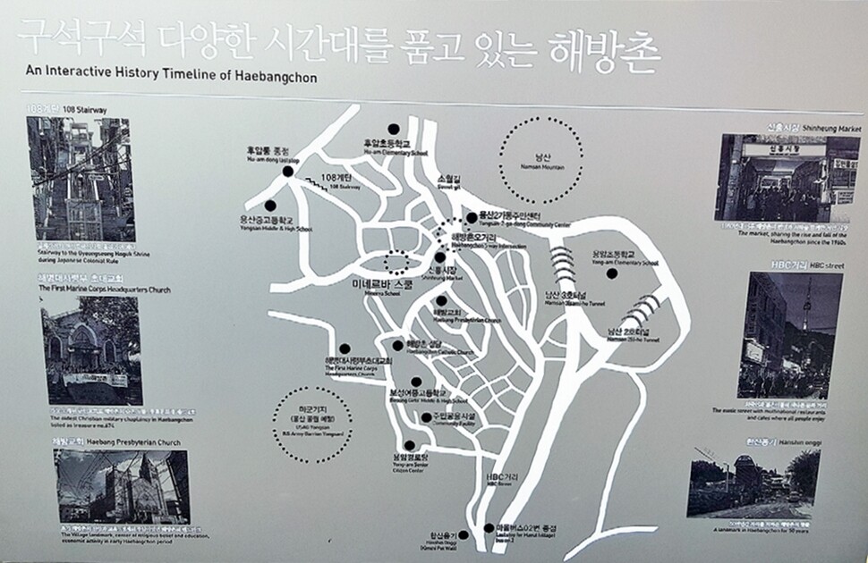 A guide to sites and locales around Haebangchon
