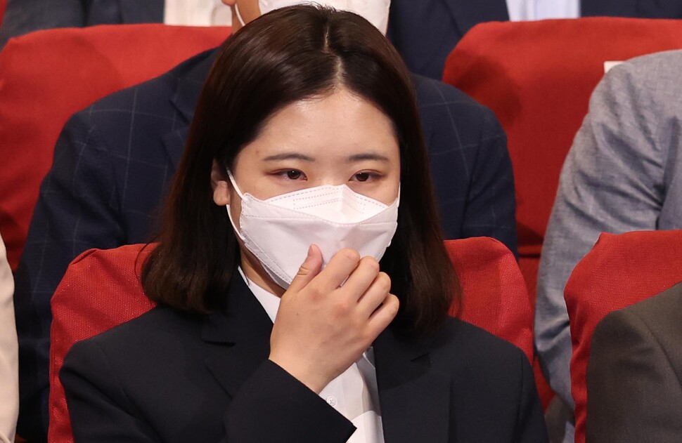 박지현 “최강욱 재심청구 한없이 부끄럽다…당을 수렁으로”