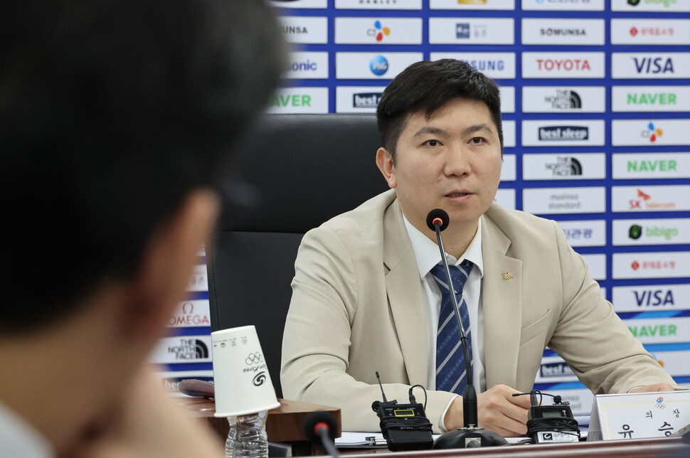 유승민 대한체육회장. 연합뉴스