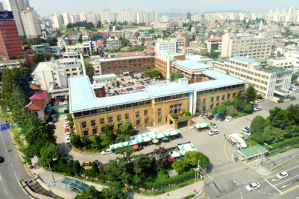 대전의 대표적 근대 건축물인 옛 충남도청은 국립현대미술관 대전관으로 바뀔 예정이다. 대전광역시 제공