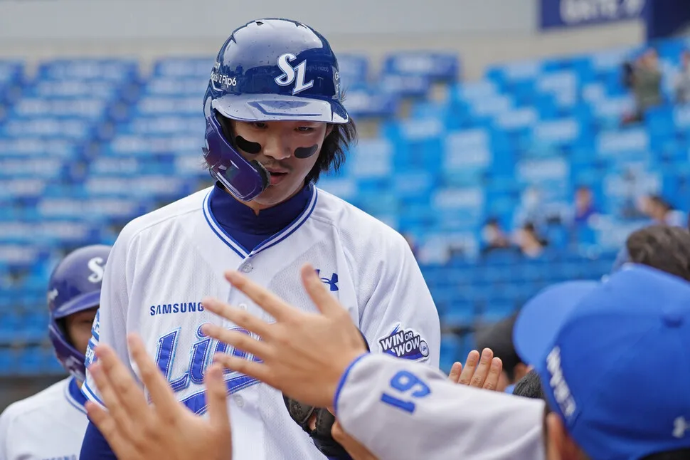 삼성 구자욱, 데뷔 첫 KBO리그 월간 MVP 수상