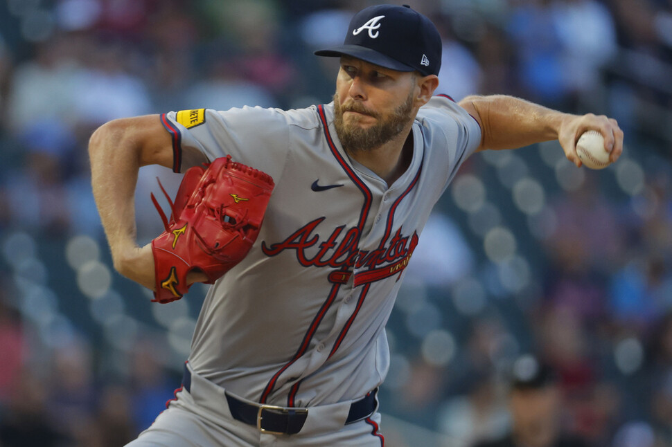 Atlanta Braves Chris Sale. AP Yonhap News