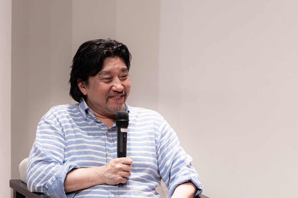 에드워드 리 셰프. 북토크 내내 부드러운 카리스마를 잃지 않았고 사람들을 배려했다. 위즈덤하우스 제공