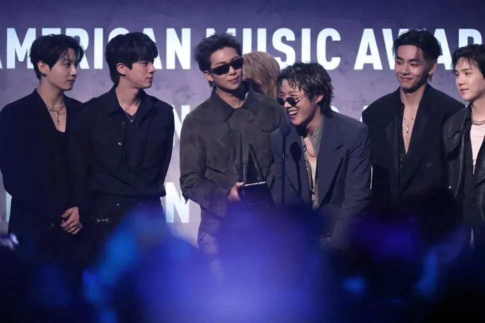 K-pop wins big at AMAs, with BTS taking home artist of the year