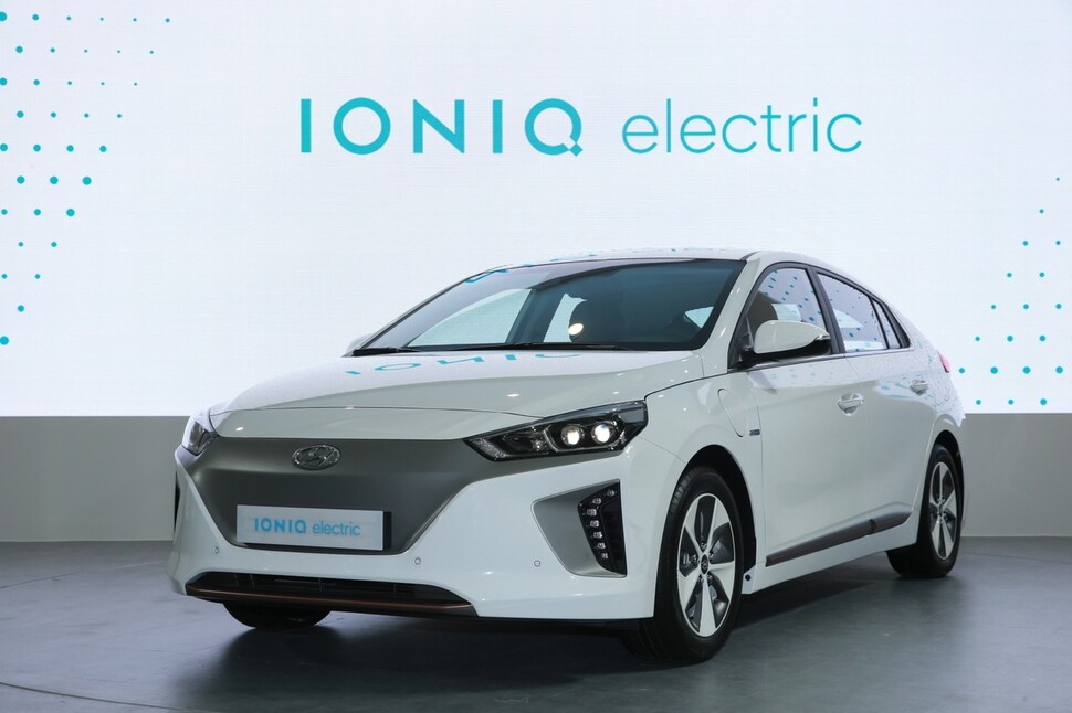 The Hyundai Ioniq electric