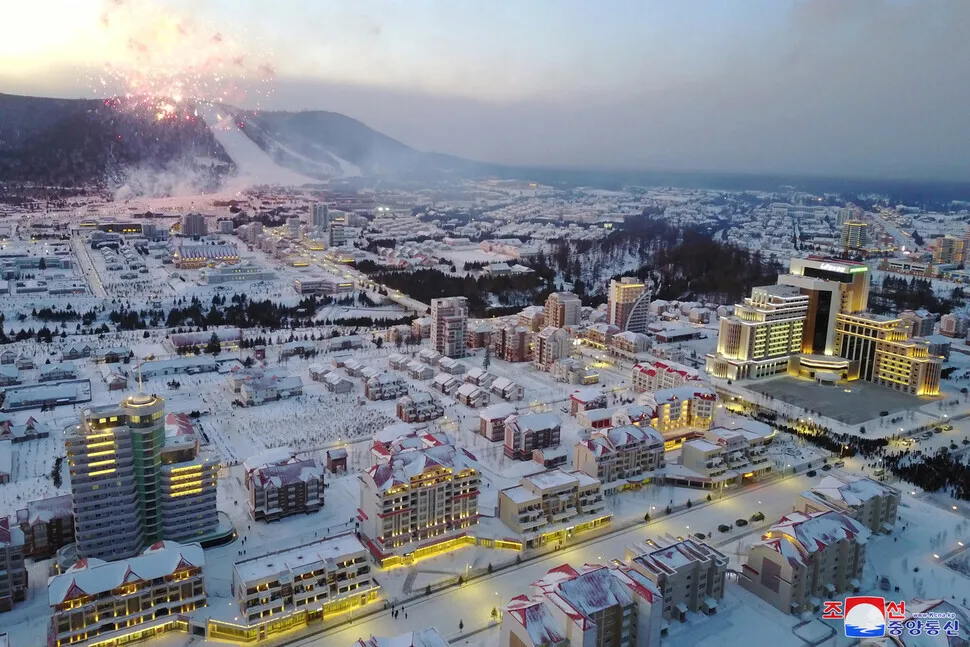 [Photo] A look at Samjiyon, the city where Kim Jong-un made his first ...