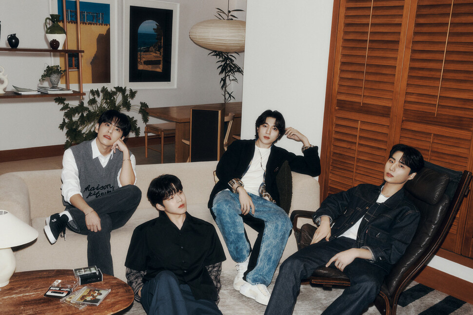 밴드 데이식스. JYP엔터테인먼트 제공