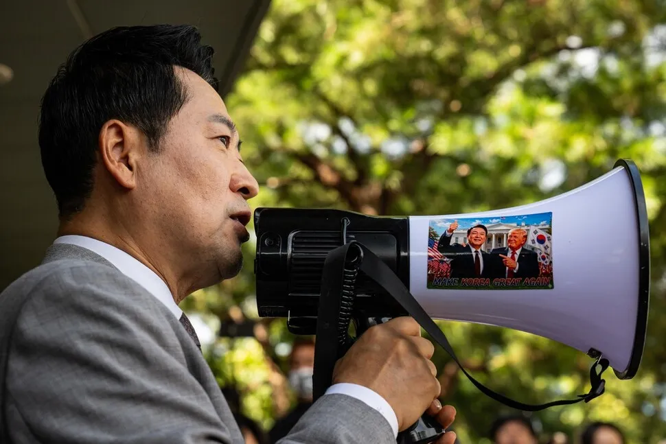 [포토] 올공, 대한체육회 물품 반출 현장 직접 찾은 장동혁 대표