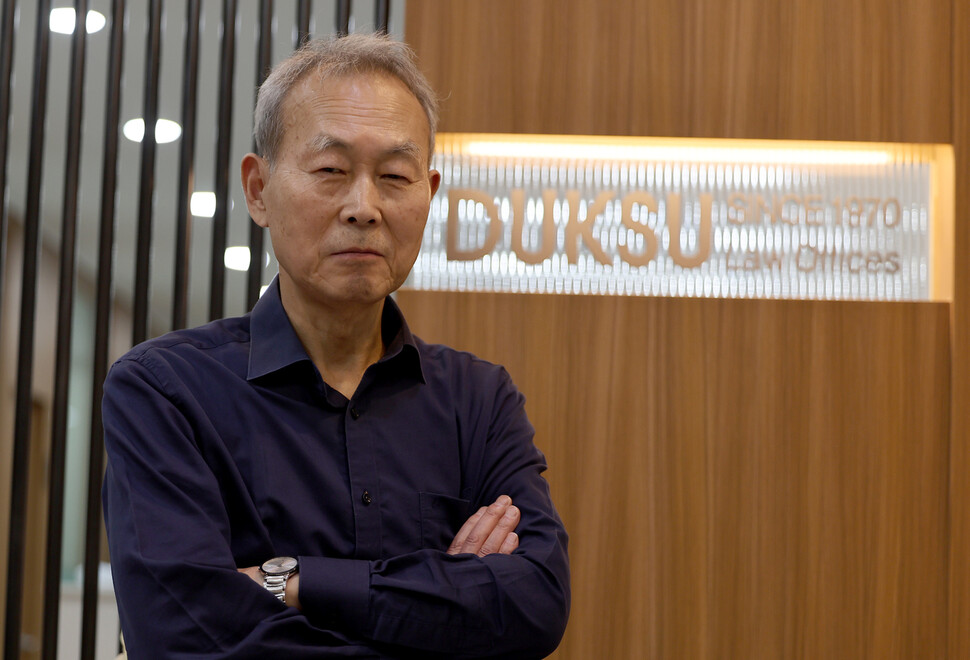 전 헌법재판관 출신 이석태 변호사. 이종근 선임기자 root2@hani.co.kr