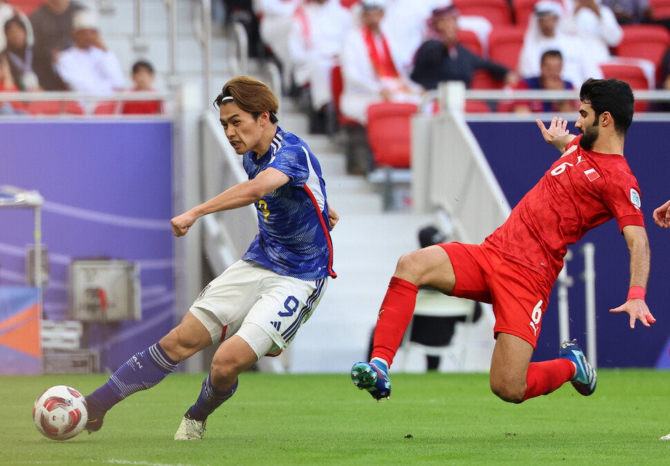 일본, 바레인 3-1 꺾고 아시안컵 8강 진출