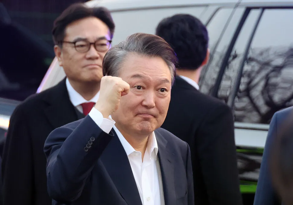 Yoon Seok -Yeol’s Fistがリリースされました…国民選挙の強さ「肝臓」
