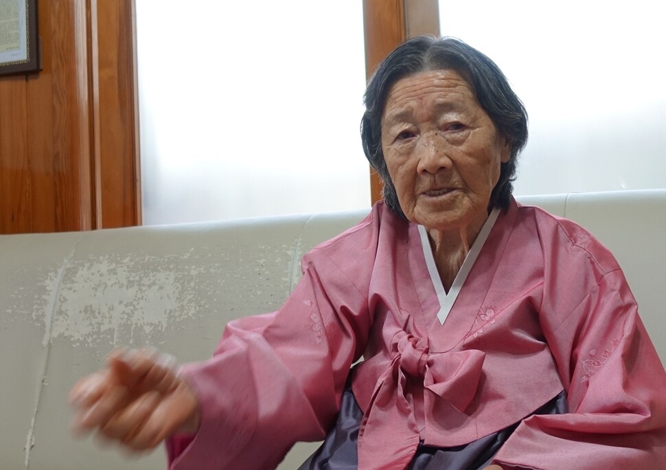  who lost her husband a year after marriage and gave birth to her child in prison in the chaos of the Jeju Uprising.