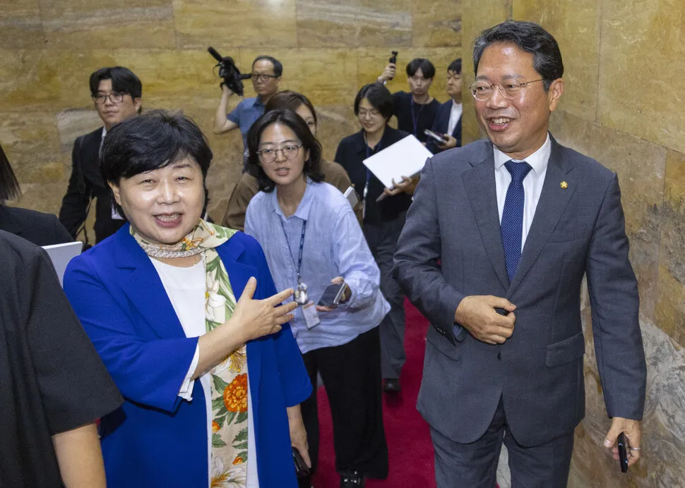 나경원, 김승원 ‘신약 승인 청탁’ 의혹에 “기소유예, 죄 있다는 것”