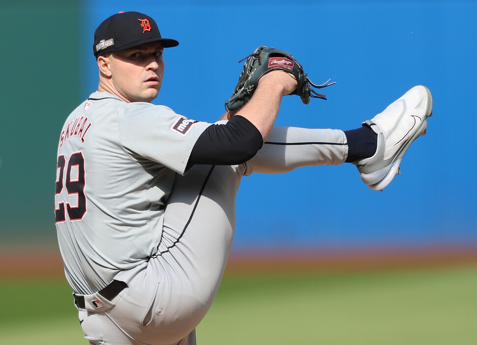 Detroit Tigers Tarik Skubal. UPI Yonhap News