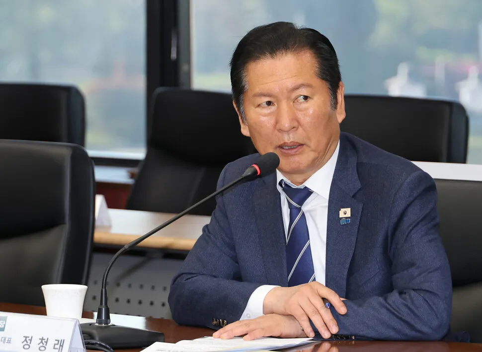 더불어민주당 이광재 전 사무총장 국회 모습