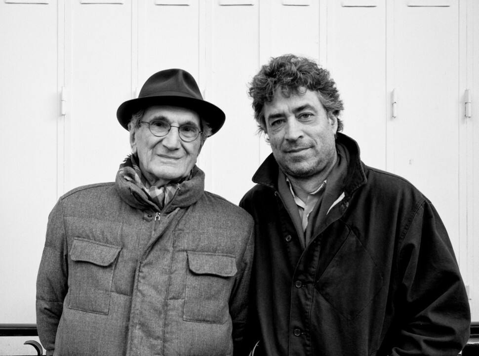 Authors and lecturers Antonio Negri and Michael Hardt. (provided by Aleph Books)