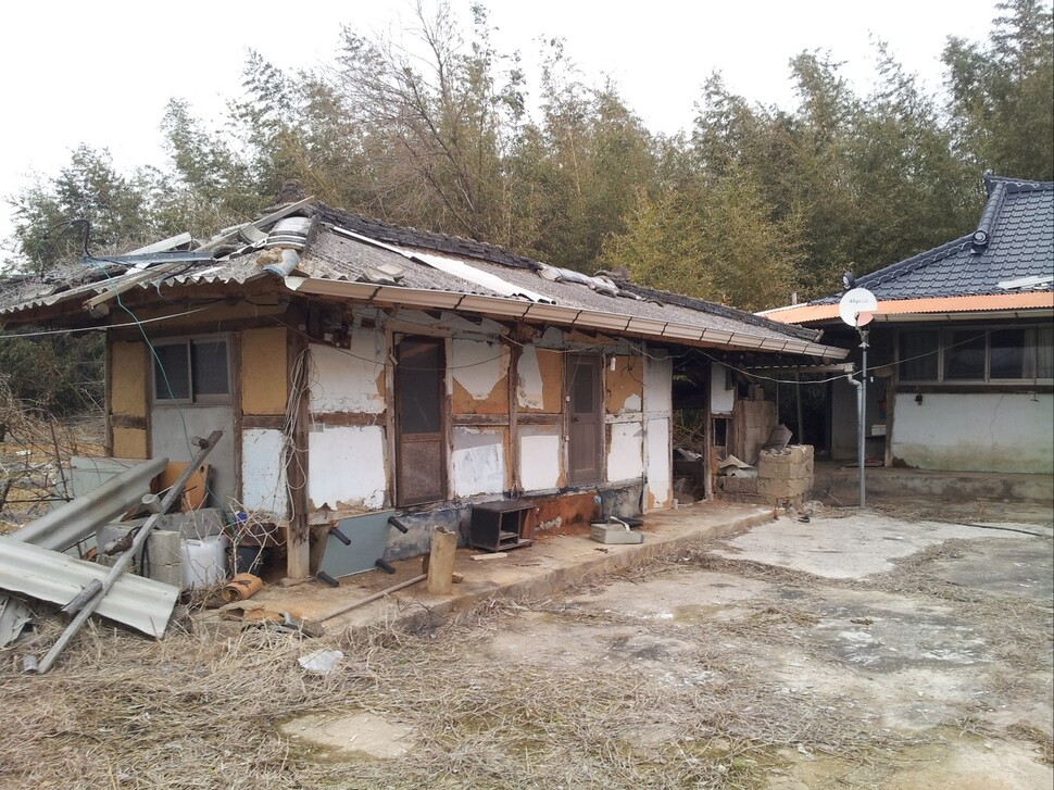 2010년 초, 대실마을에는 무너져가는 기와집과 방치된 빈집들이 즐비했다. 대실마을 제공