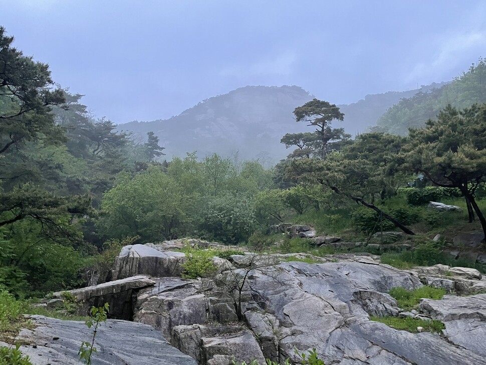 조선 초기 문학, 예술 활동을 이끌었던 안평대군 이용의 집 비해당이 있던 서울 서촌의 수성동. 김규원 선임기자